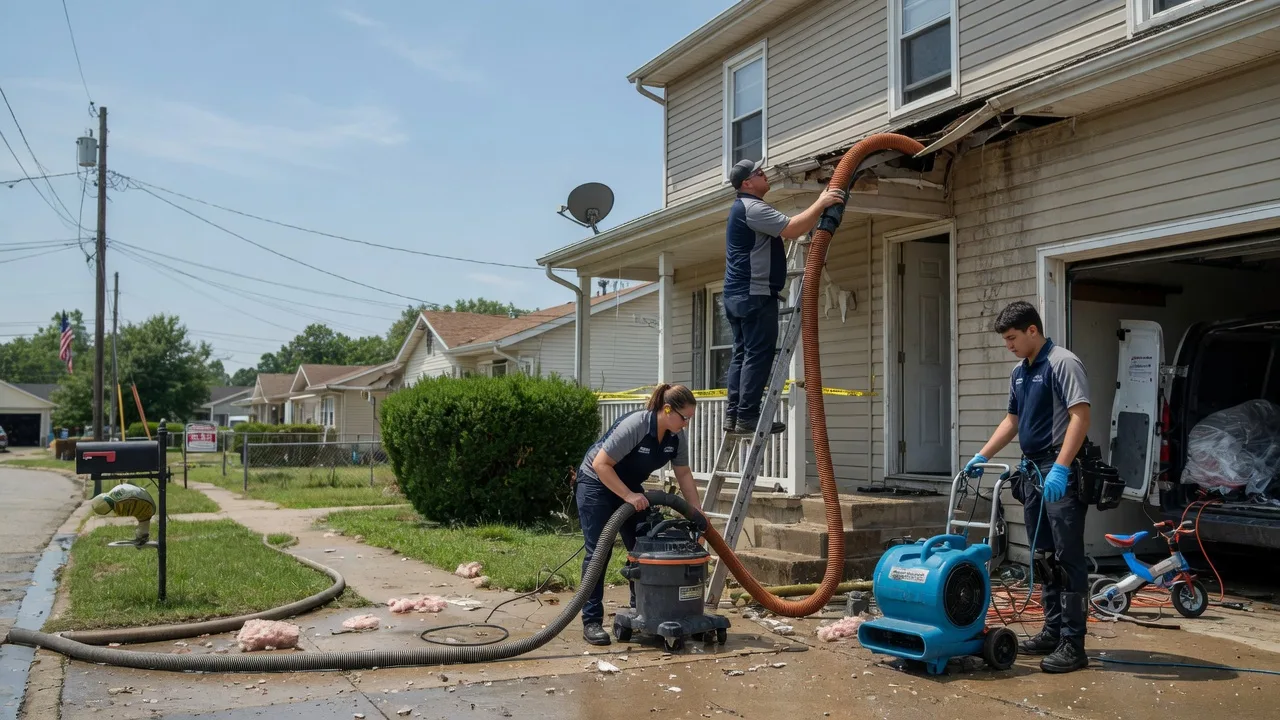 Water Damage Restoration in Everson, PA near me